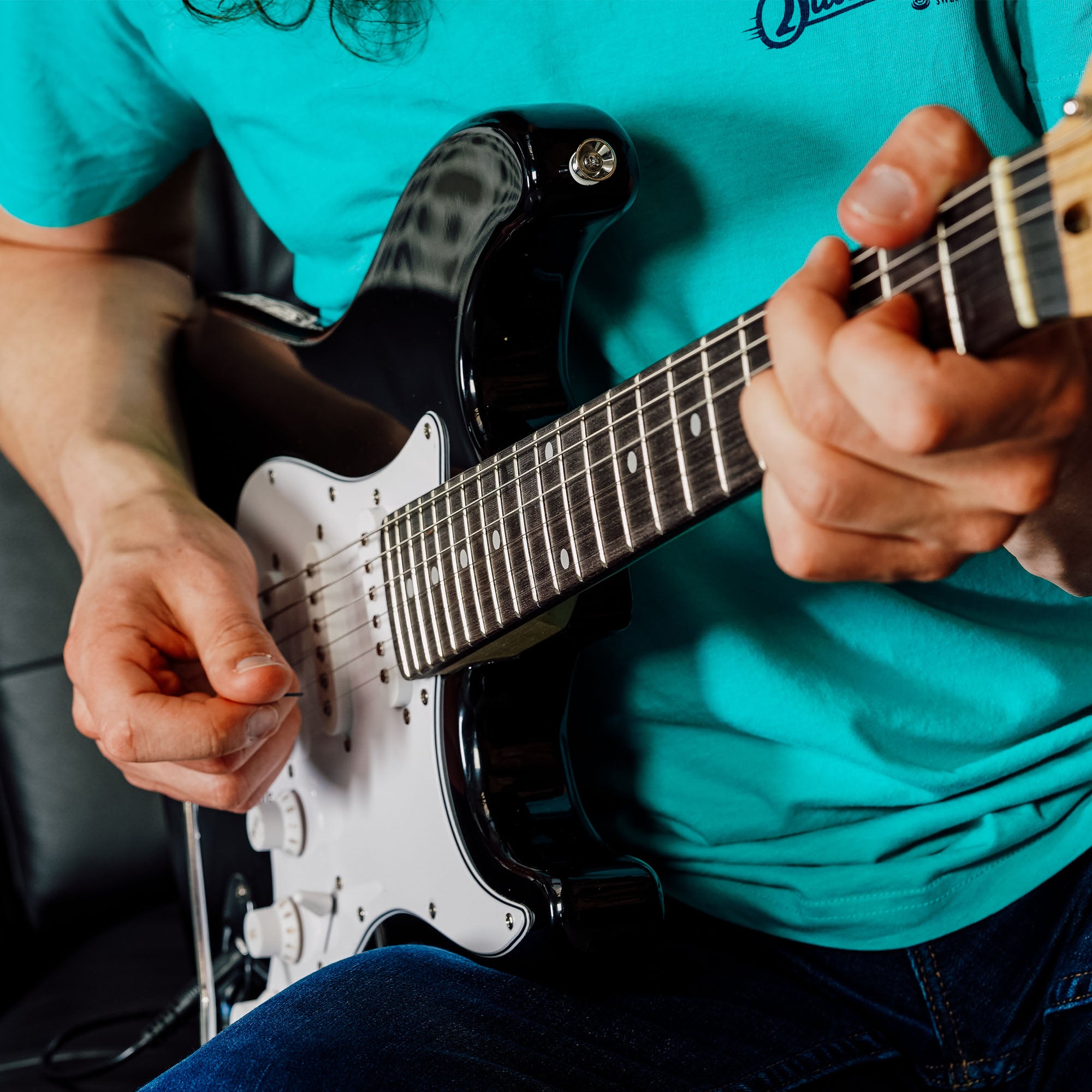 3rd Avenue Full Size Electric Guitar Black Electric Guitars#Colour_Black