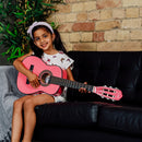 3rd Avenue 1/4 Size Classical Guitar Pack Pink Classical Guitars