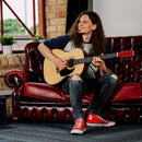 3rd Avenue Full Size Acoustic Guitar Premium Pack Natural Acoustic Guitars