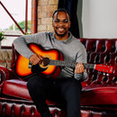 3rd Avenue Full Size Acoustic Guitar Premium Pack Sunburst Acoustic Guitars