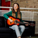 3rd Avenue 3/4 Size Classical Guitar Pack Sunburst Classical Guitars