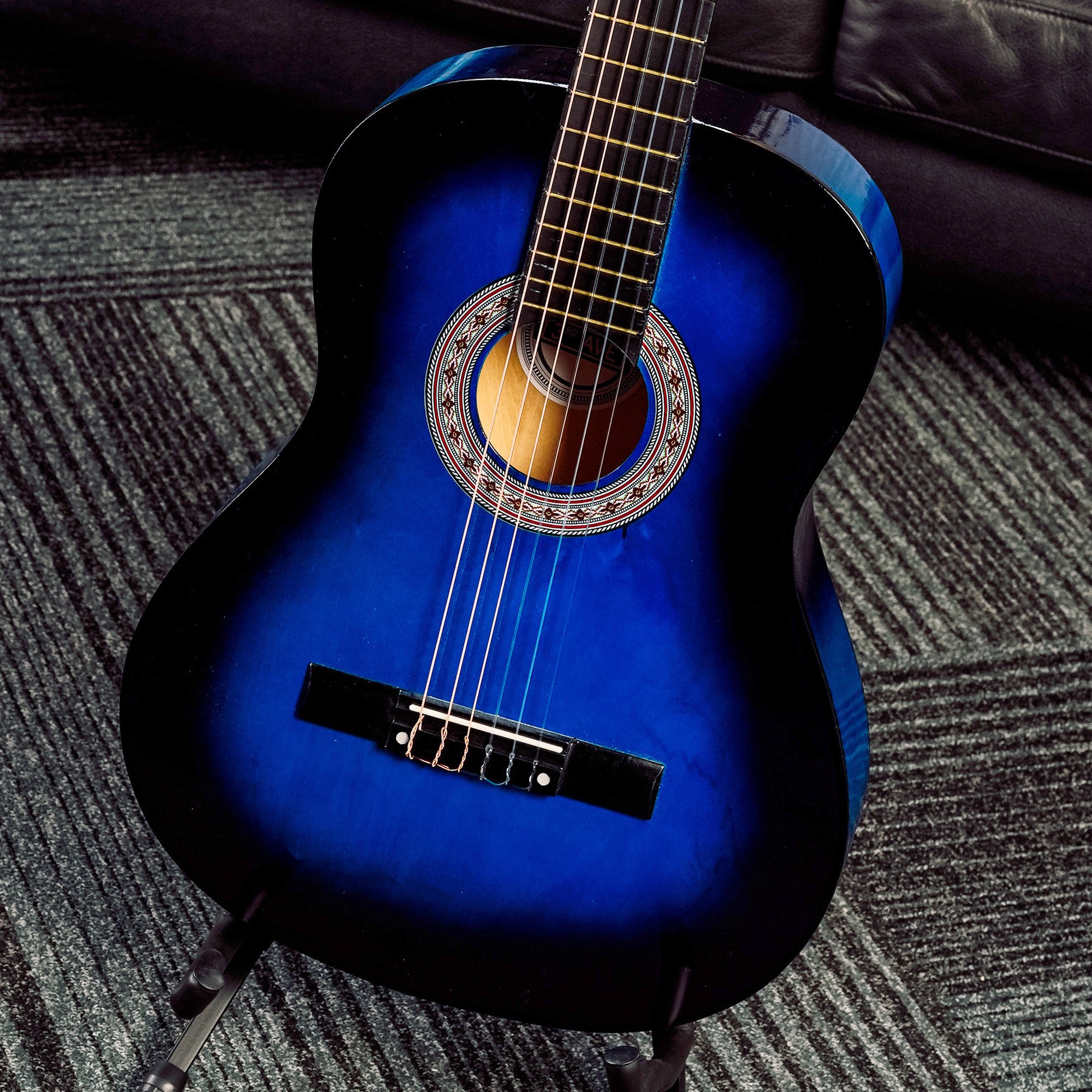 3rd Avenue Full Size Classical Guitar Pack Blueburst Classical Guitars#Colour_Blueburst