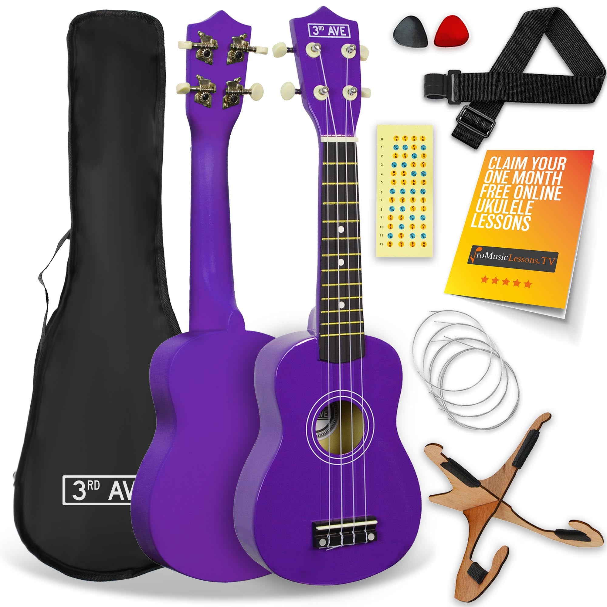 Music Nomad MN140 Kit Pulizia Chitarra Premium - 3 Prodotti Per Manutenzione | Panno Microfibra Incluso
