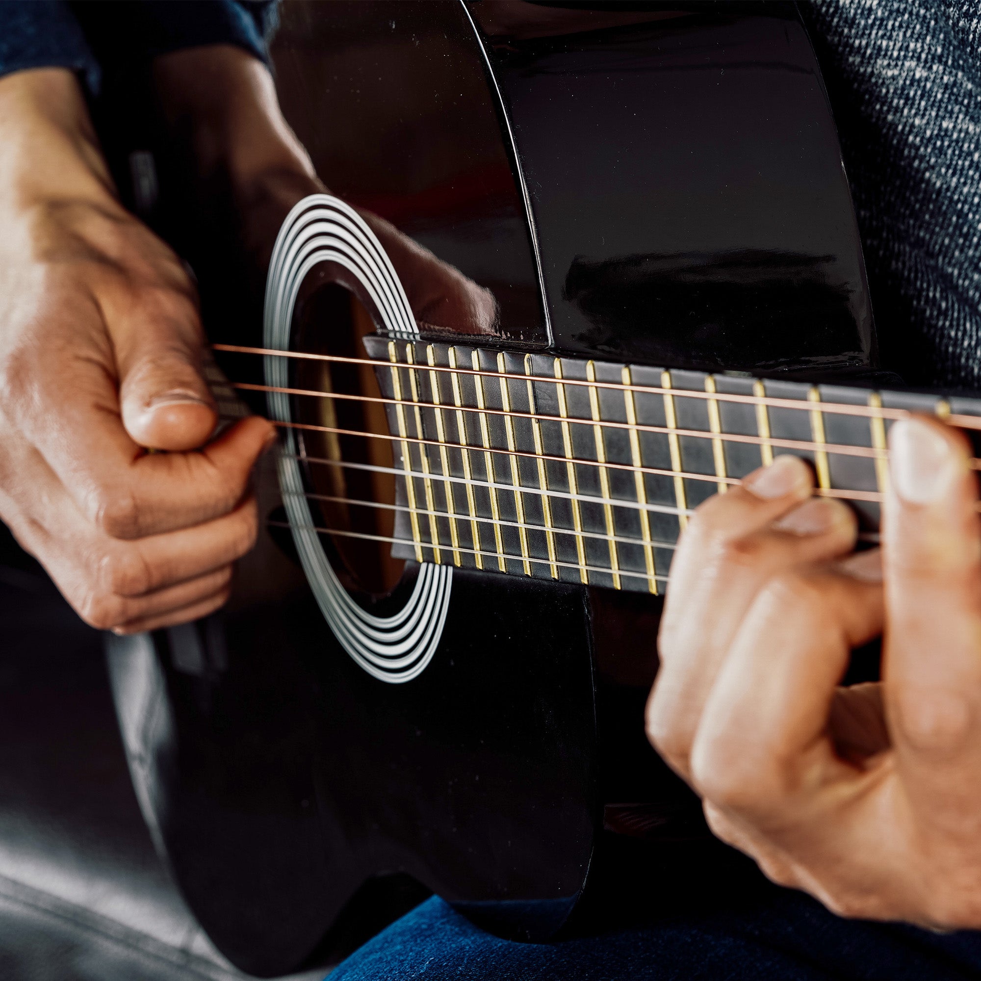 XF 3/4 Size Classical Guitar Pack Black Classical Guitars#Colour_Black