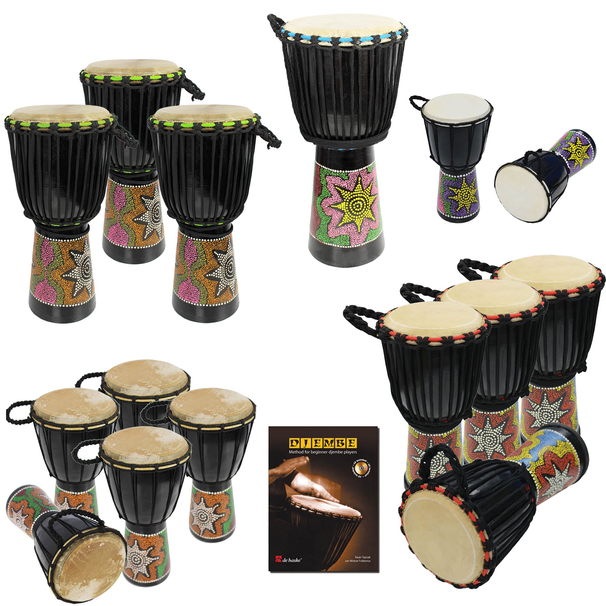 A-Star Djembe Packs#Size_15 Player Pack