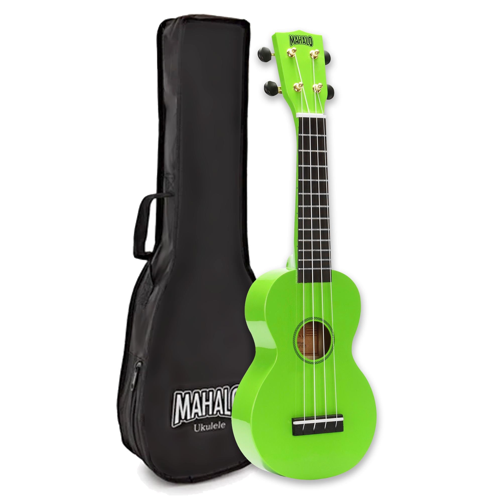 Mahalo 2511 Rainbow Soprano Ukulele Ukuleles#Colour_Green
