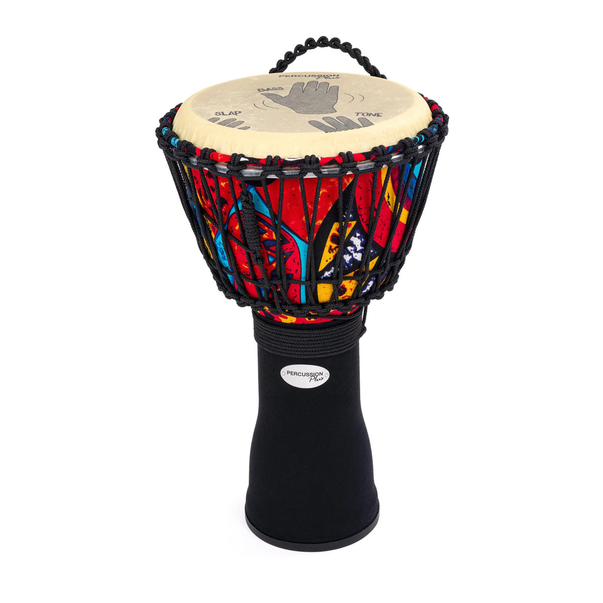 Percussion Plus Slap Djembe - Rope Tuned#Size_10 Inch