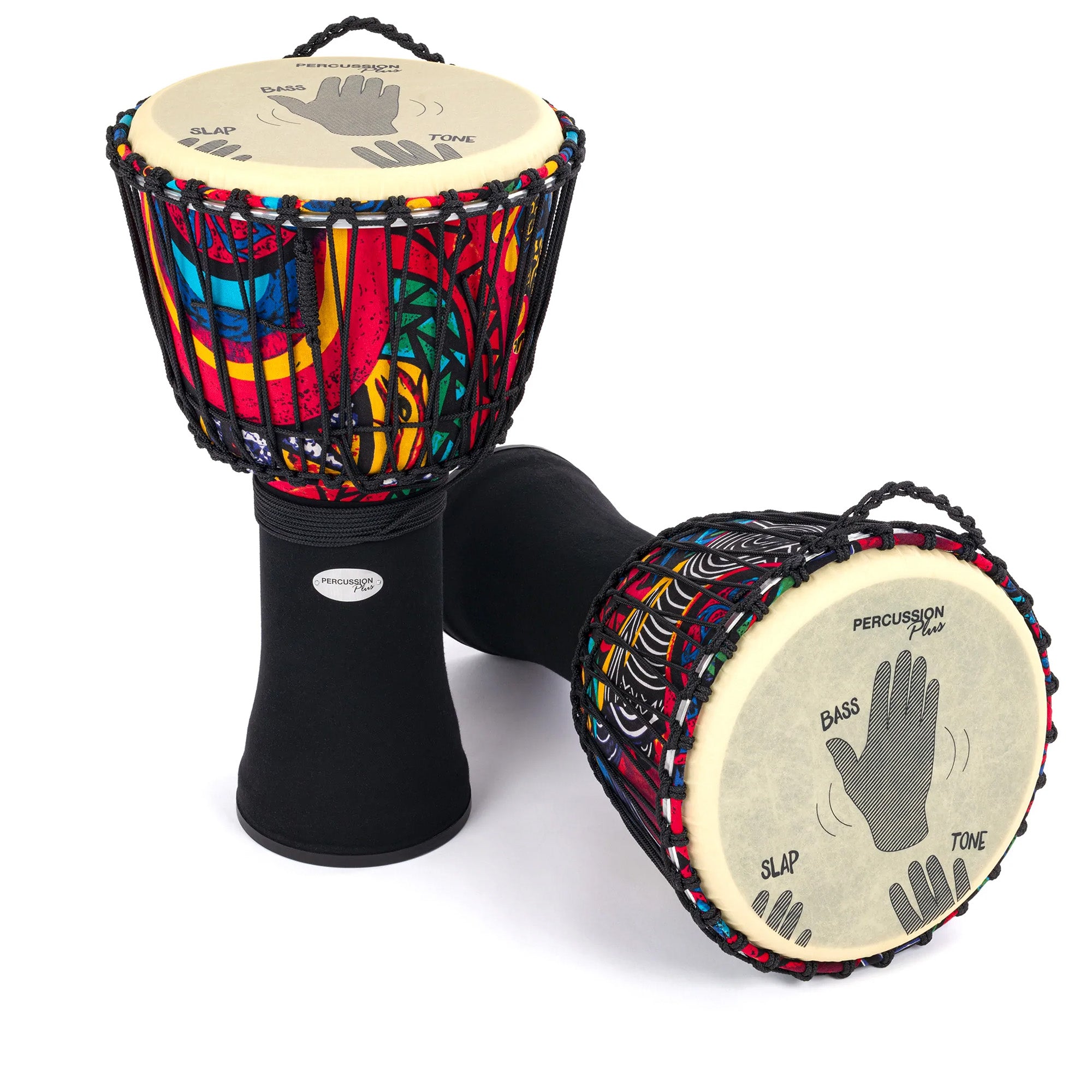 Percussion Plus Slap Djembe - Rope Tuned#Size_12 Inch