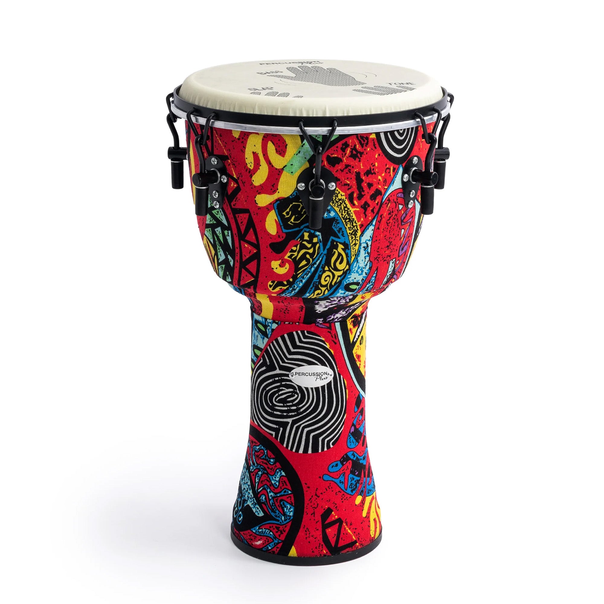 Percussion Plus Slap Djembe - Mechanically Tuned#Size_10 Inch