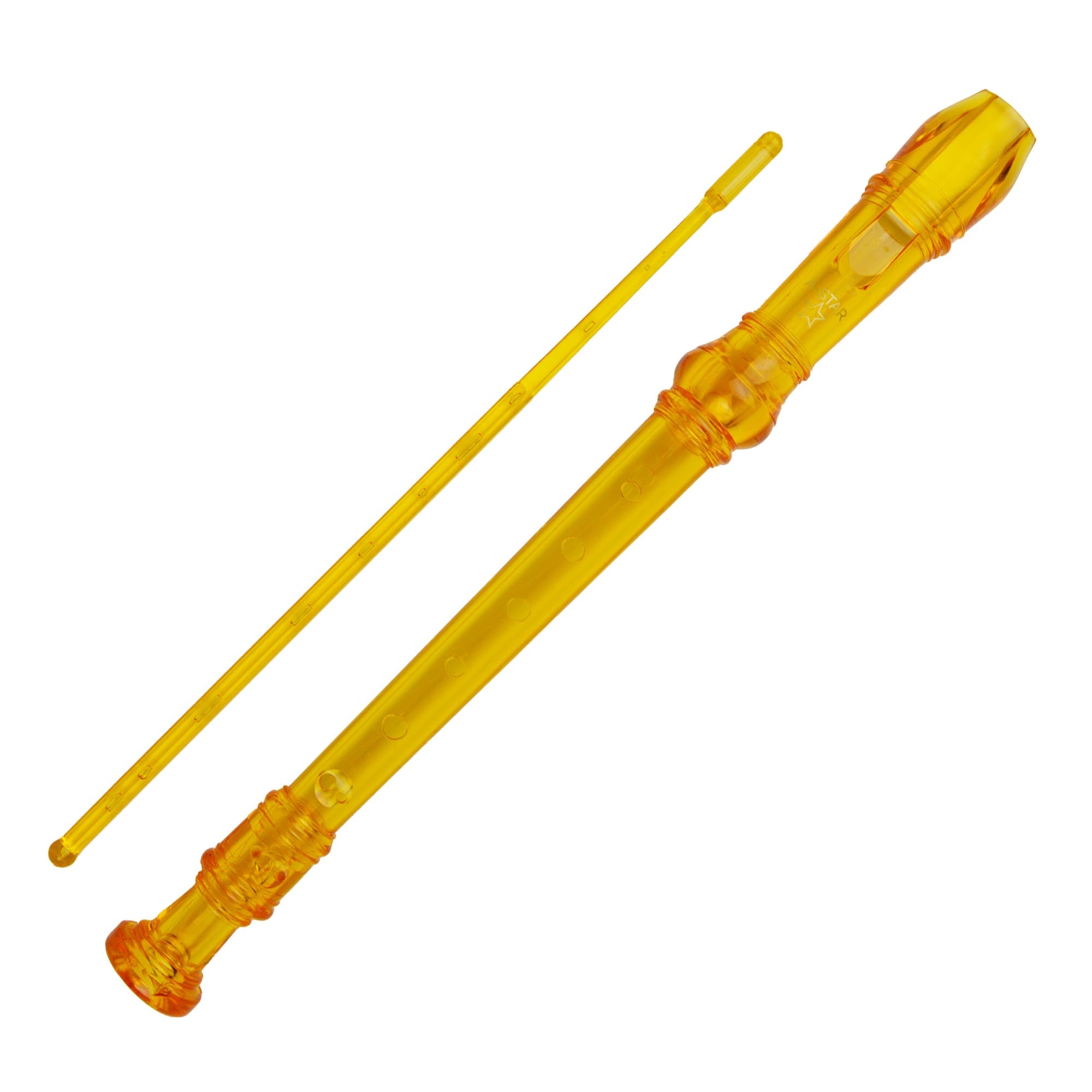 A-Star Descant Plastic Recorder Recorders#Colour_Yellow