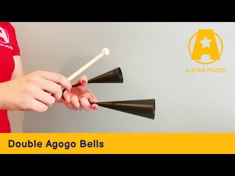 A-Star Metal Double Agogo Bells | AP2501