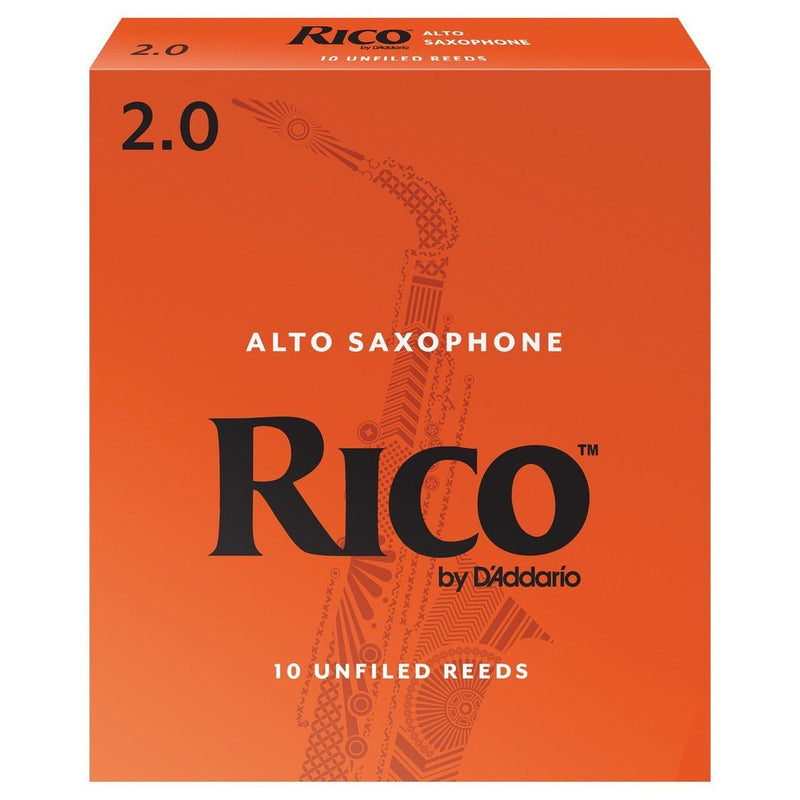Rico Alto Sax Reed (x10) 2 Reeds