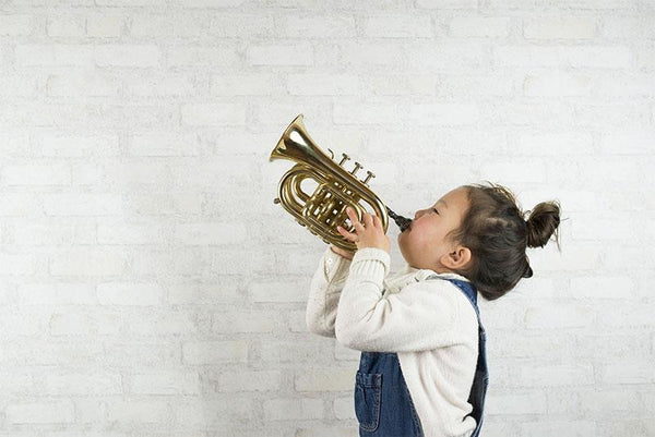 Little Girl with Cornet