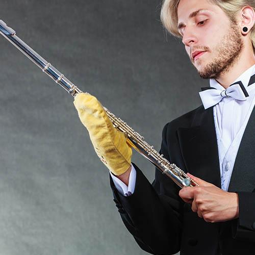 cleaning flute