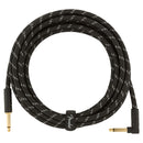 Fender Deluxe Series Instrument Cable 4.5m Black Tweed