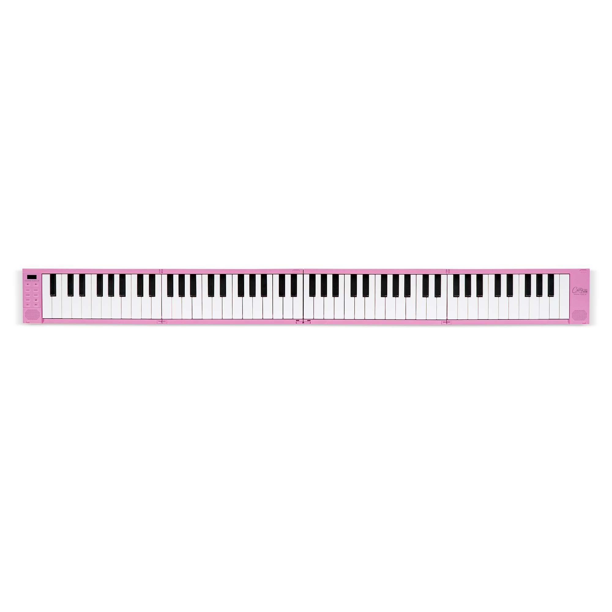 Carry-On 88 Key Folding Piano - Black#Colour_Pink