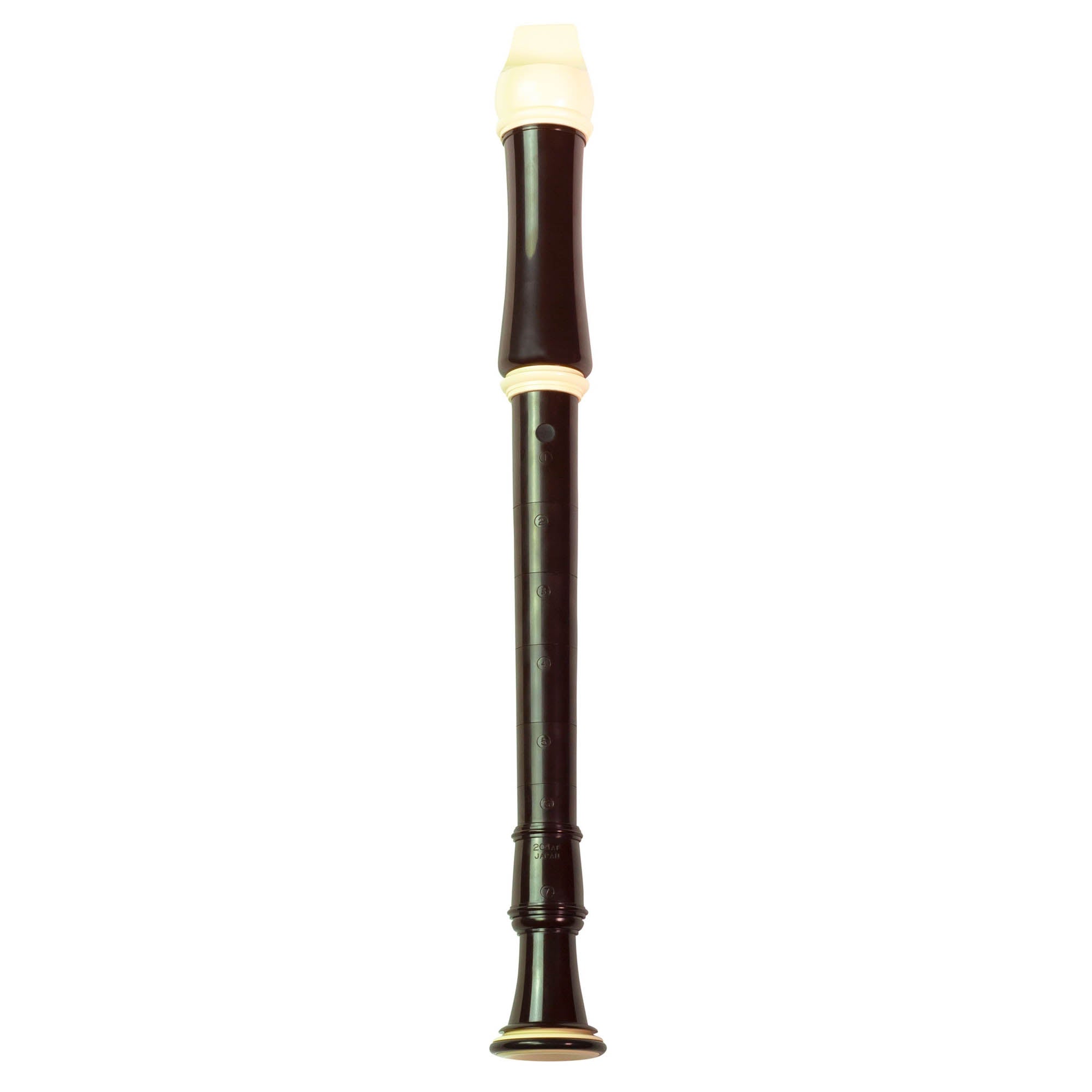 Aulos Descant Recorder 204AF Finger Accessibility Model