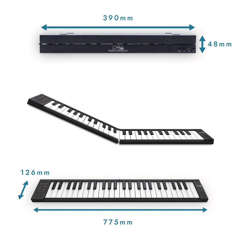 Carry-On 49 Key Touch Sensitive Folding Piano