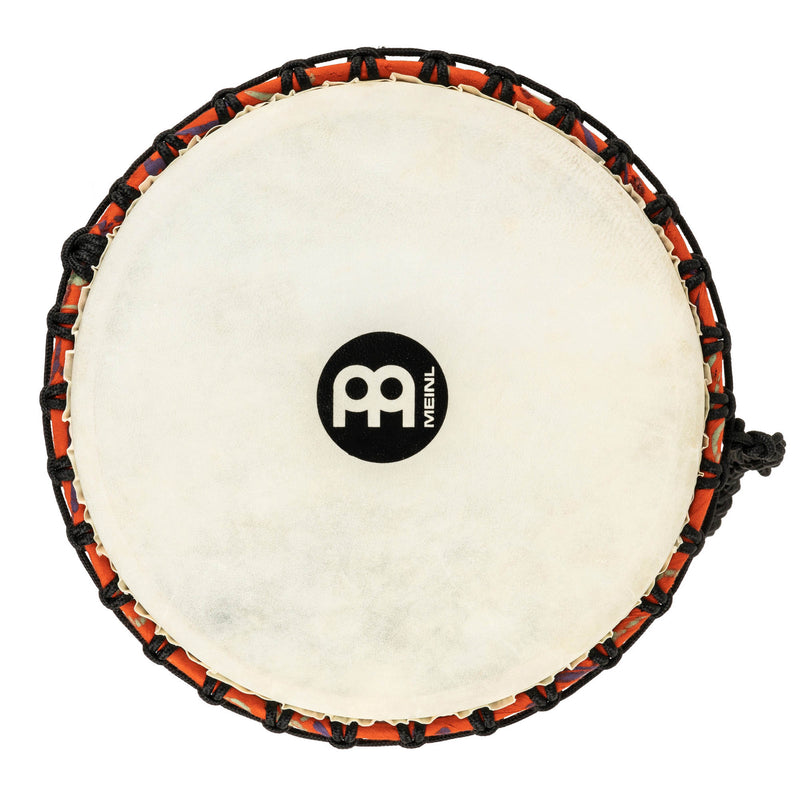 MEINL Percussion Rope Tuned 12" Djembe - Pharaoh's Script, Large - Goat Skin Head