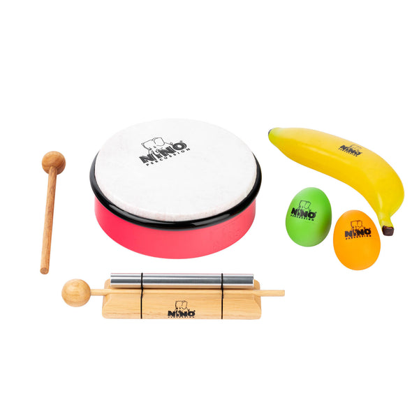 15 Inch Hopper 5-Piece Hand Percussion Rhythm Set For Kids - Wooden ...