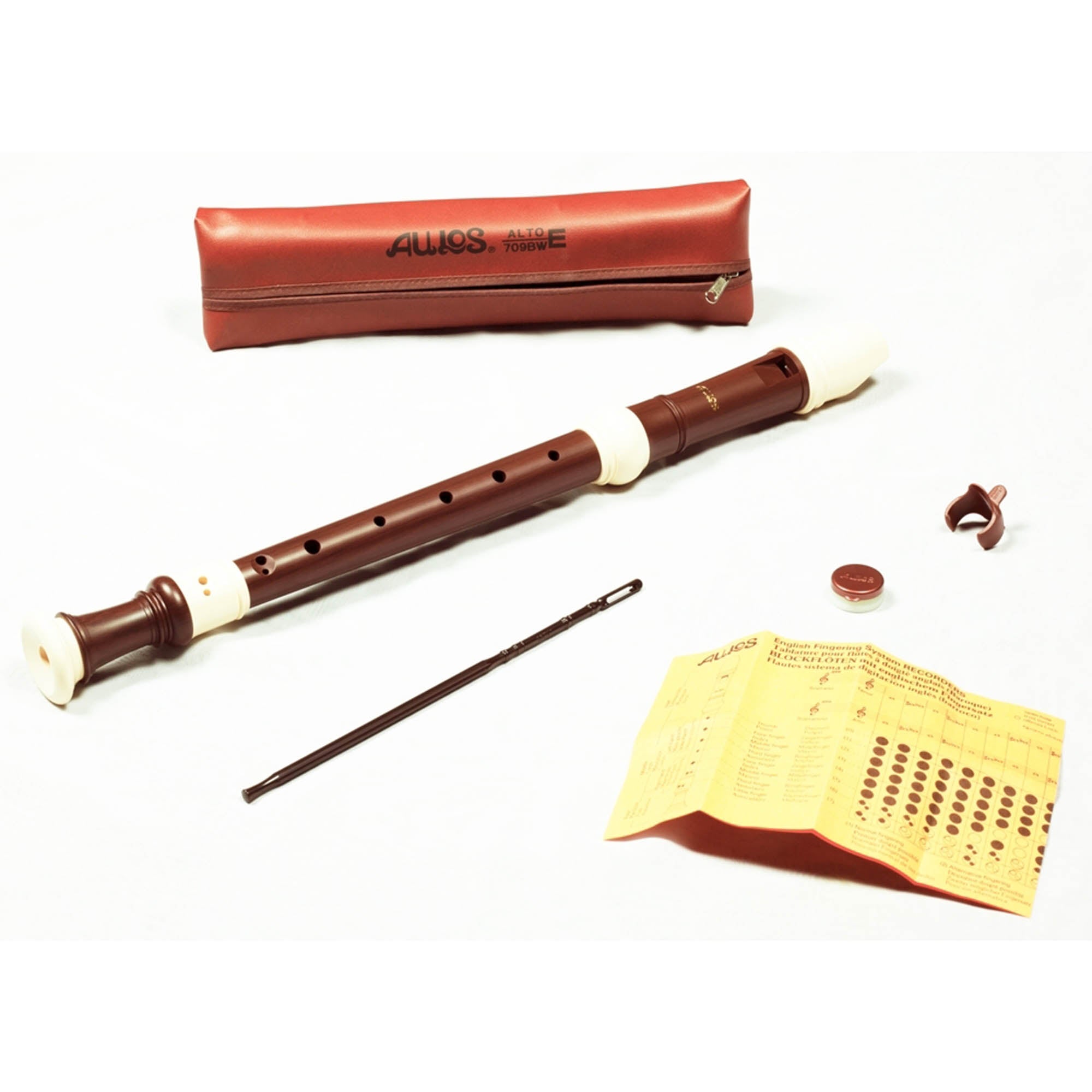 Aulos 709BW Haka Treble Recorder