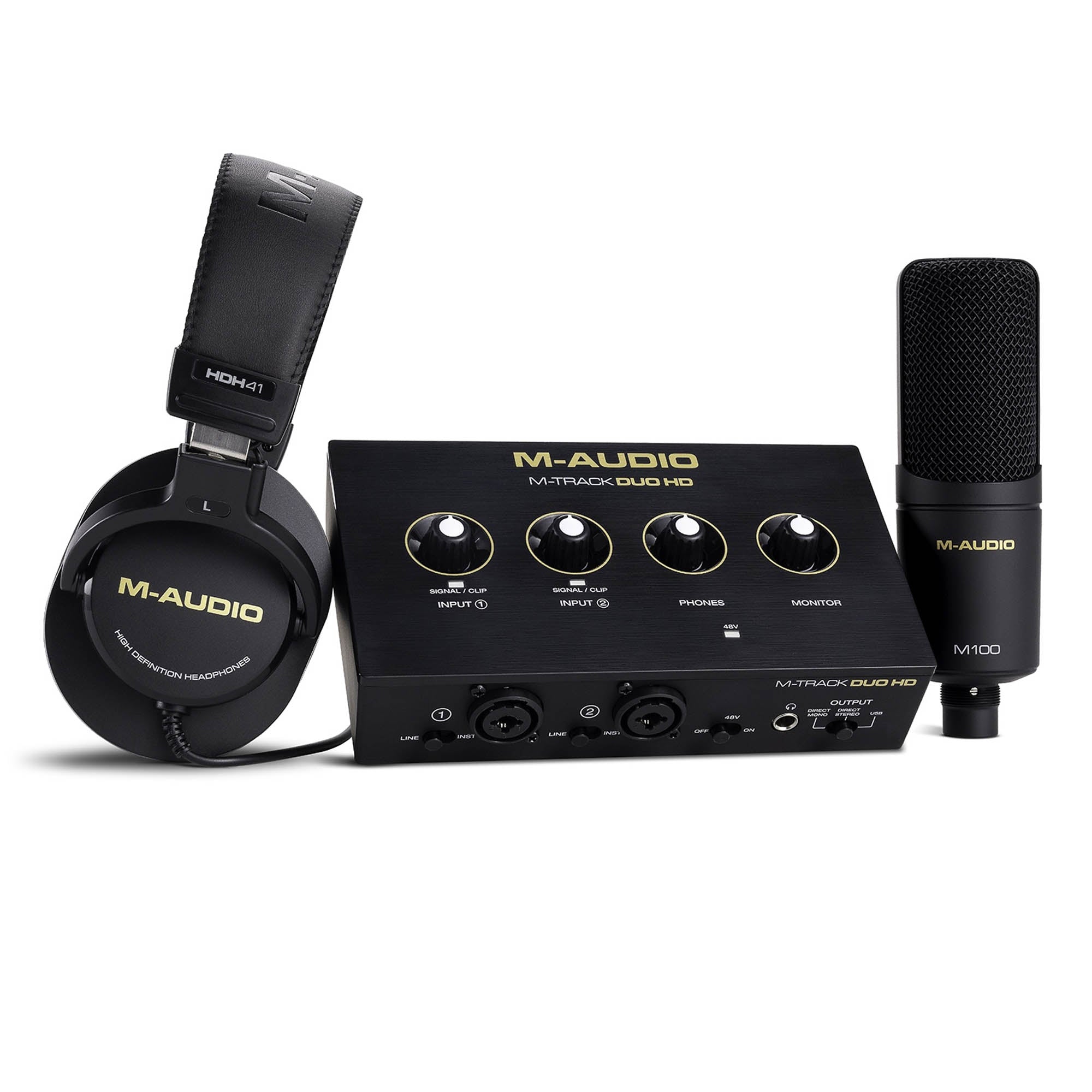 M-Audio M-Track Duo HD Producer Pack