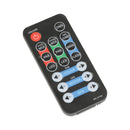 QTX Portable DJ Lighting Kit with Wash Lights, Derby Effects and Stand