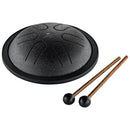 Meinl Sonic Energy 6 inch Mini Steel Tongue Drum in C Major - Black