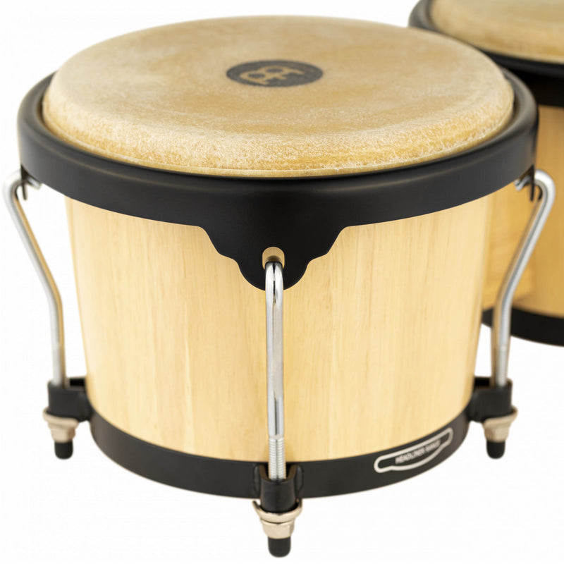 MEINL Percussion Headliner Series Wood Bongo 6 3/4" & 8" - Natural