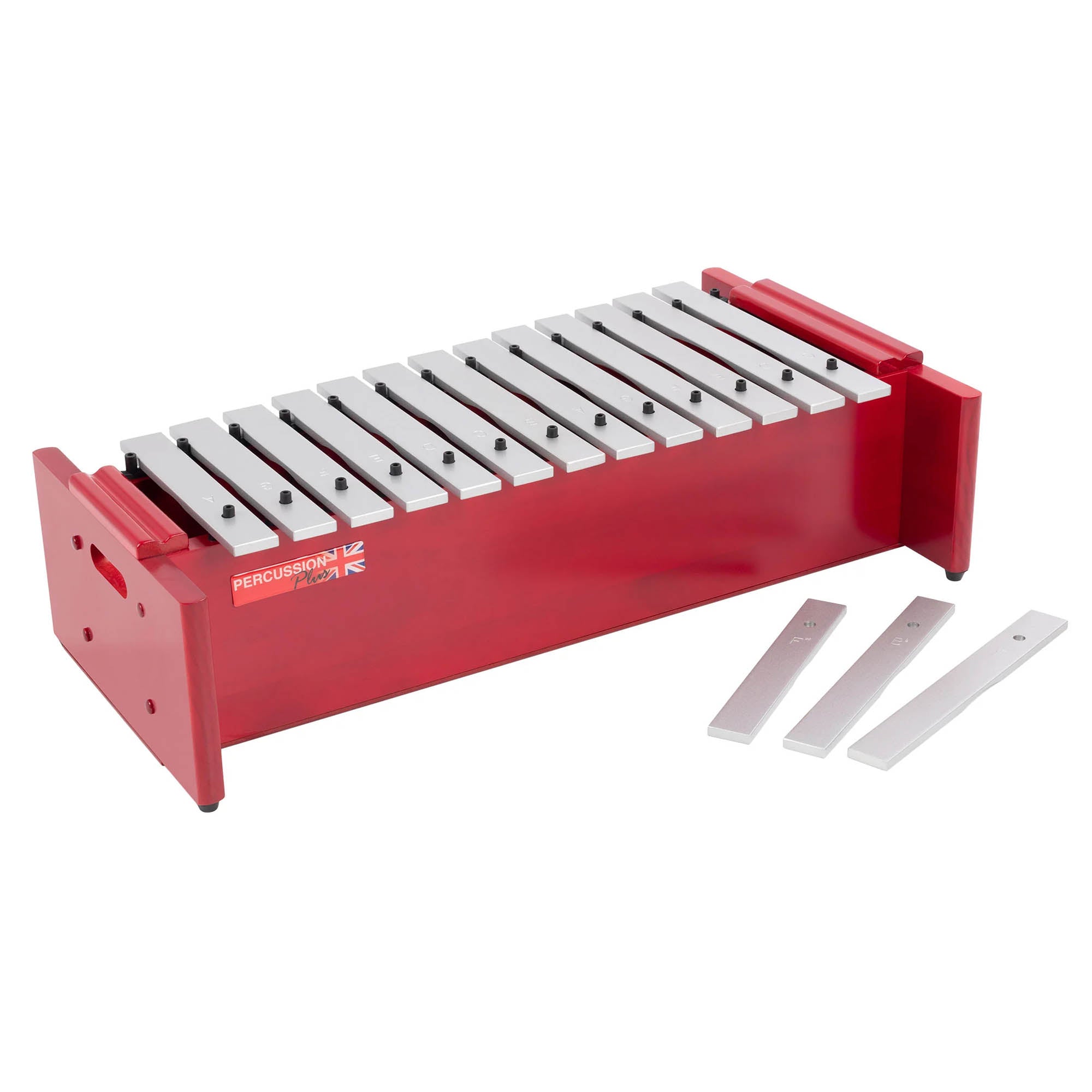 Percussion Plus Classic Red Box Alto Diatonic Metallophone