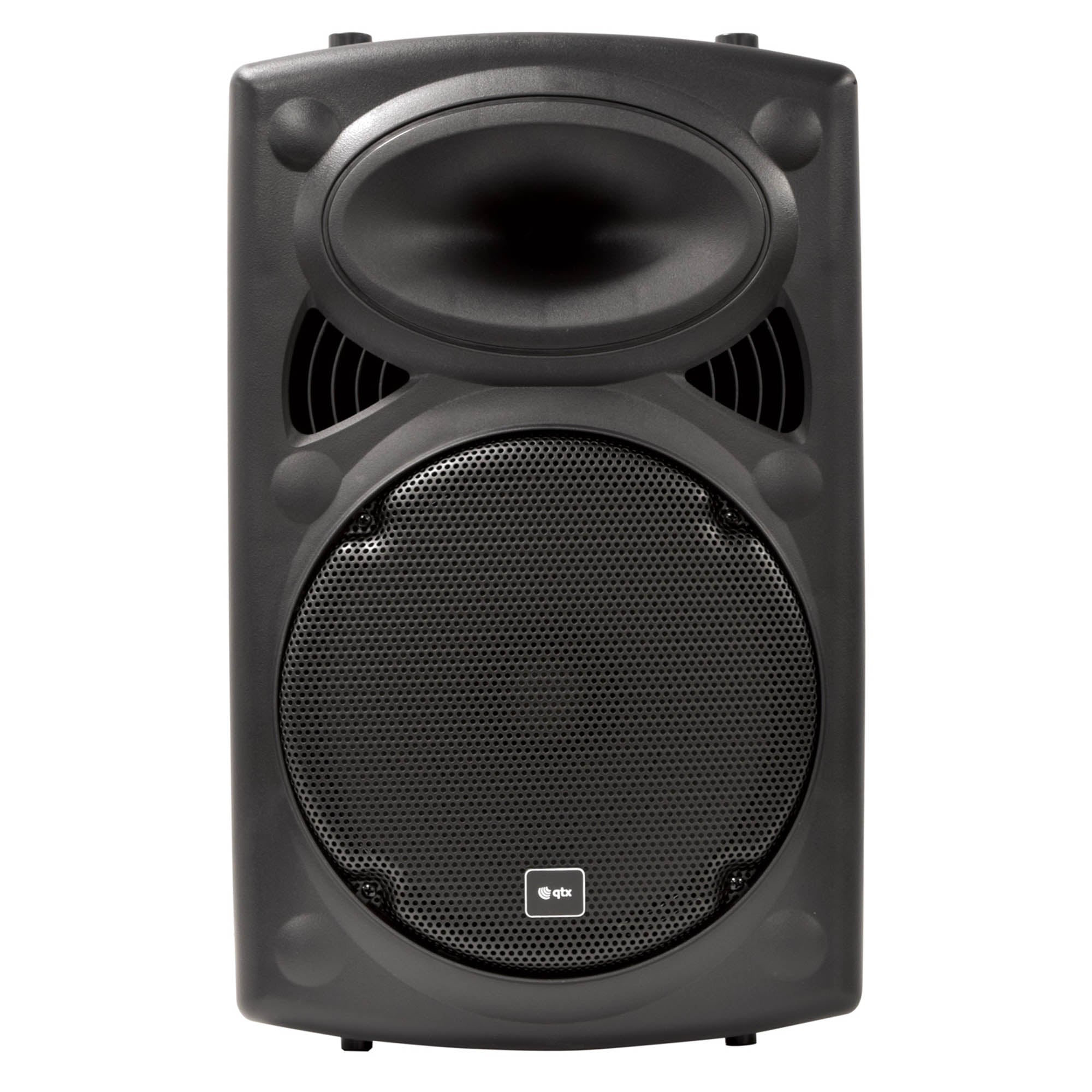 QTX Portable PA System With Two Wireless Microphones