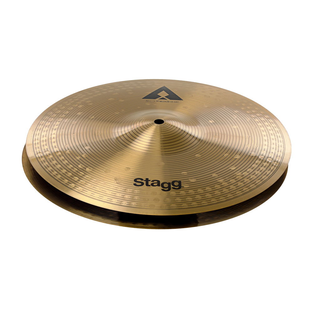 Stagg AXK SET copper-steel cymbal set with hi-hats, crash and ride