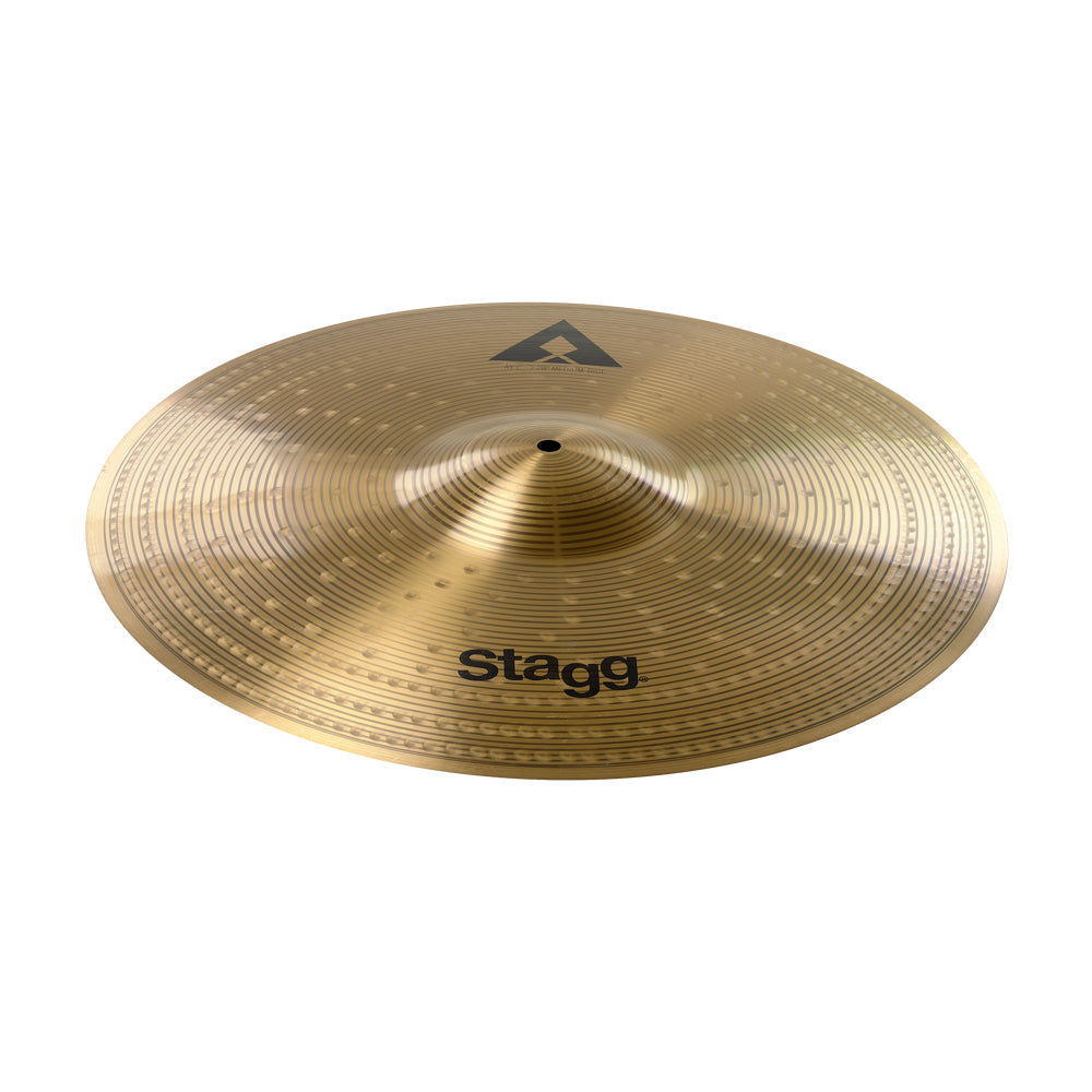 Stagg AXK SET copper-steel cymbal set with hi-hats, crash and ride