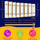 A-Star 8 Bar Wooden Chime Set