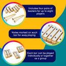 A-Star 8 Bar Wooden Chime Set
