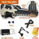 3rd Avenue Stateside Series Electric Guitar Pack - Atlantic White
