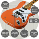 3rd Avenue Stateside Series Electric Guitar Pack - Canyon Orange
