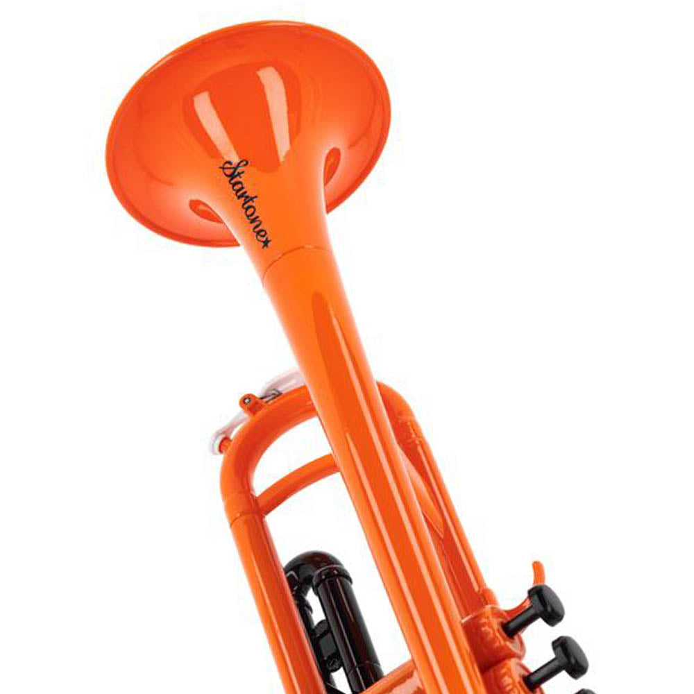Startone Bb Plastic Trumpet#Colour_Orange