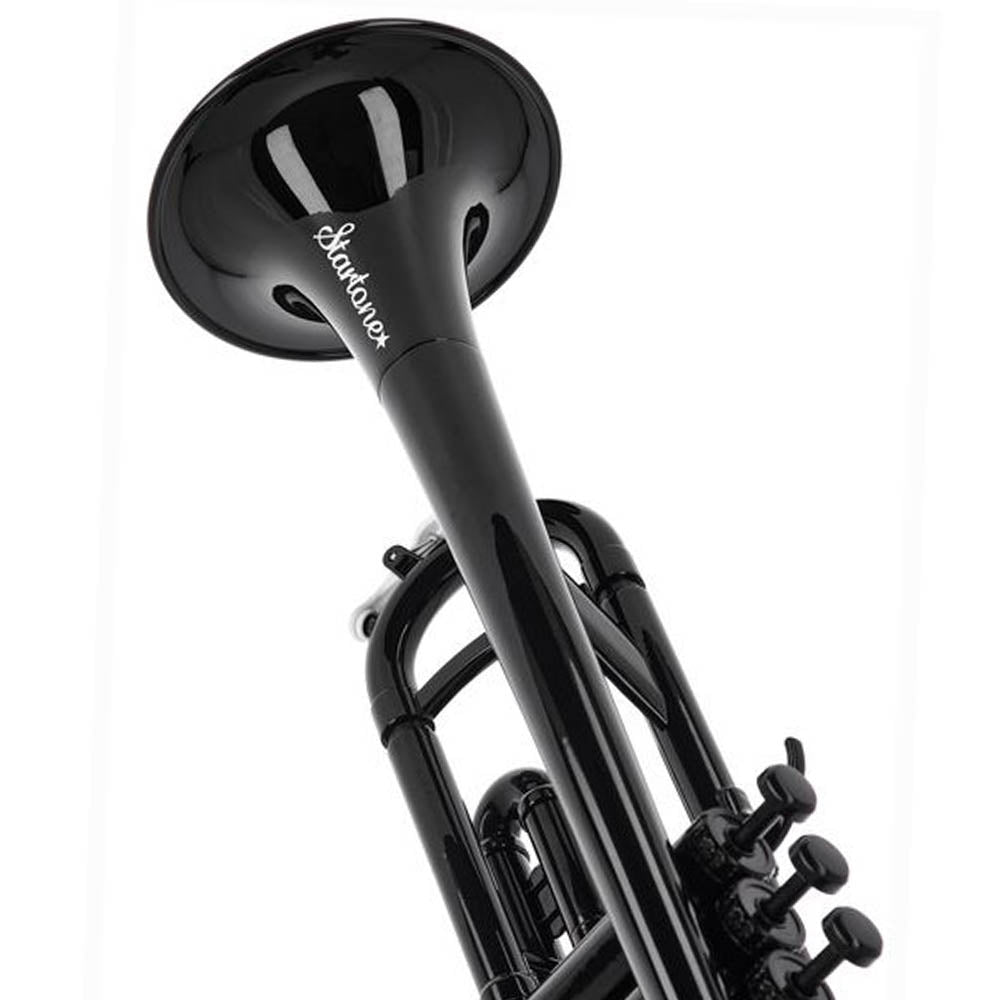 Startone Bb Plastic Trumpet#Colour_Black