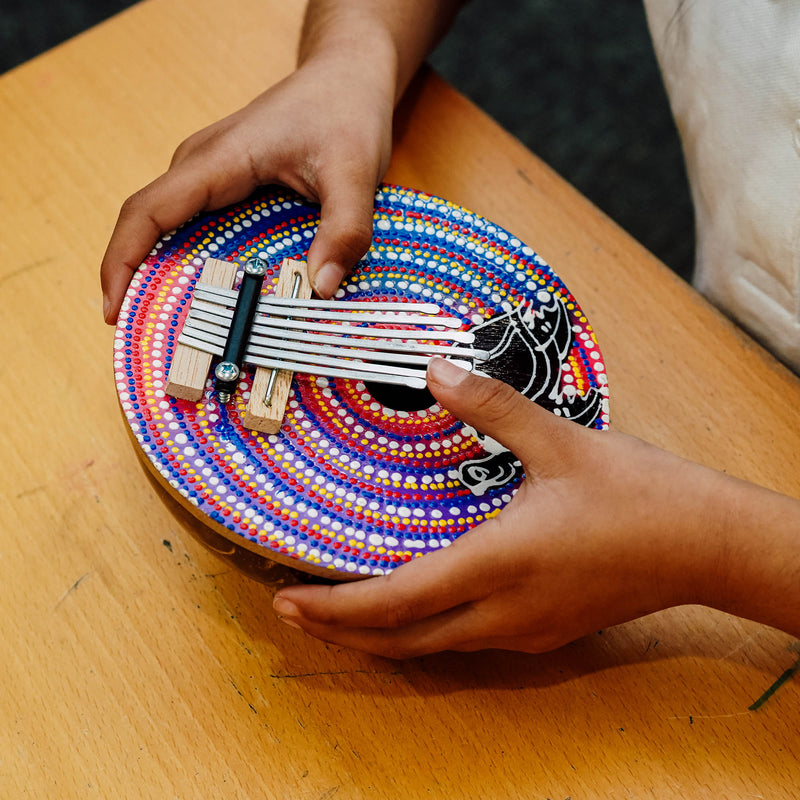 A-Star Painted Kalimba