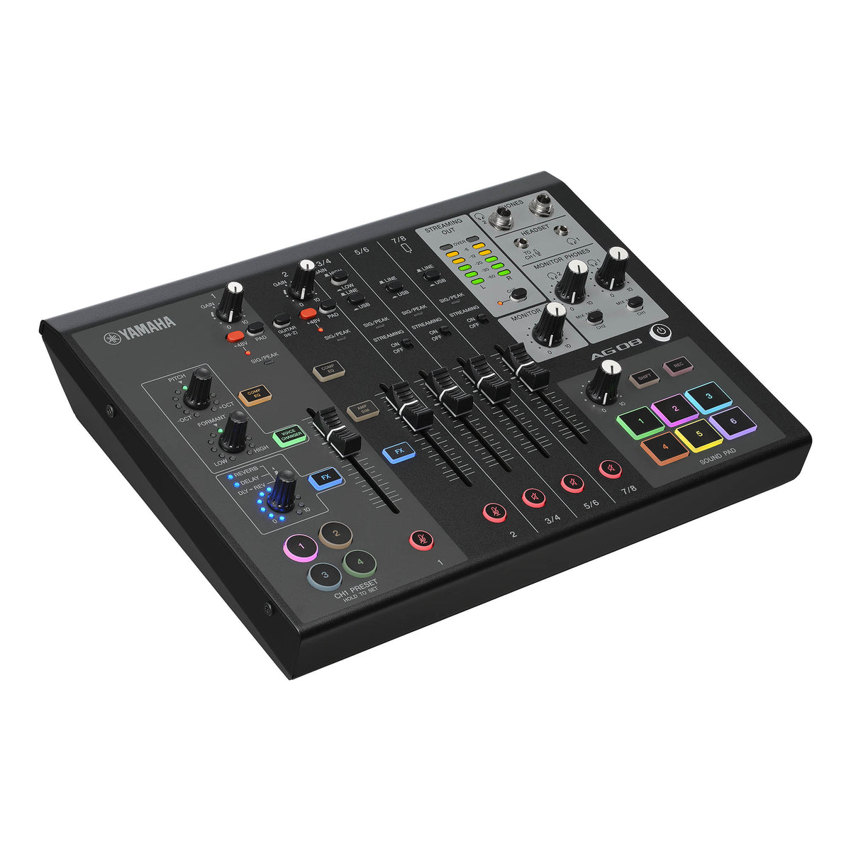 Yamaha AG08 All-in-One Streaming Station