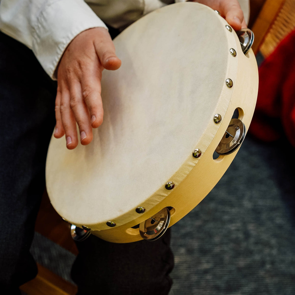 A Star Tambourine 10 Inch 25cm