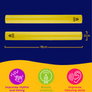 A-Star Coloured Claves - 10 Pairs Claves, Castanets and Woodblocks