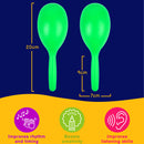 A-Star Plastic Maracas Medium Green Maracas, Shakers and Guiros