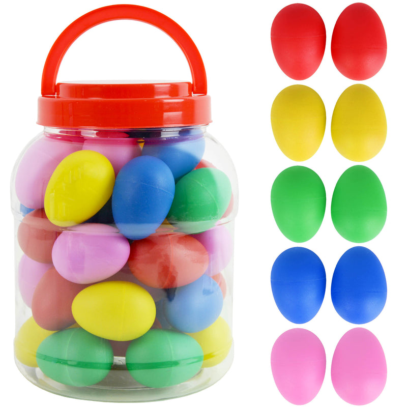 A-Star Multicoloured Egg Shakers - Box of 40