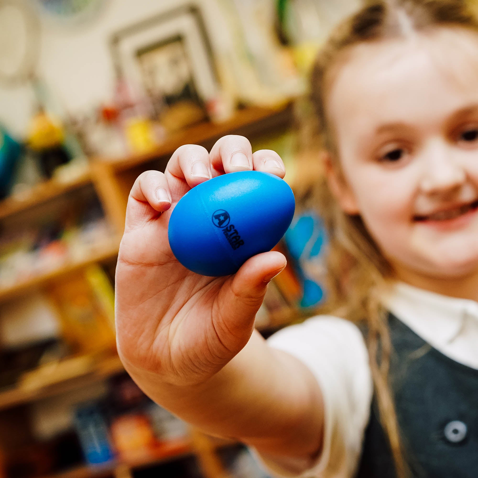 A-Star Pair of Egg Shakers Red Maracas, Shakers and Guiros#Colour_Blue
