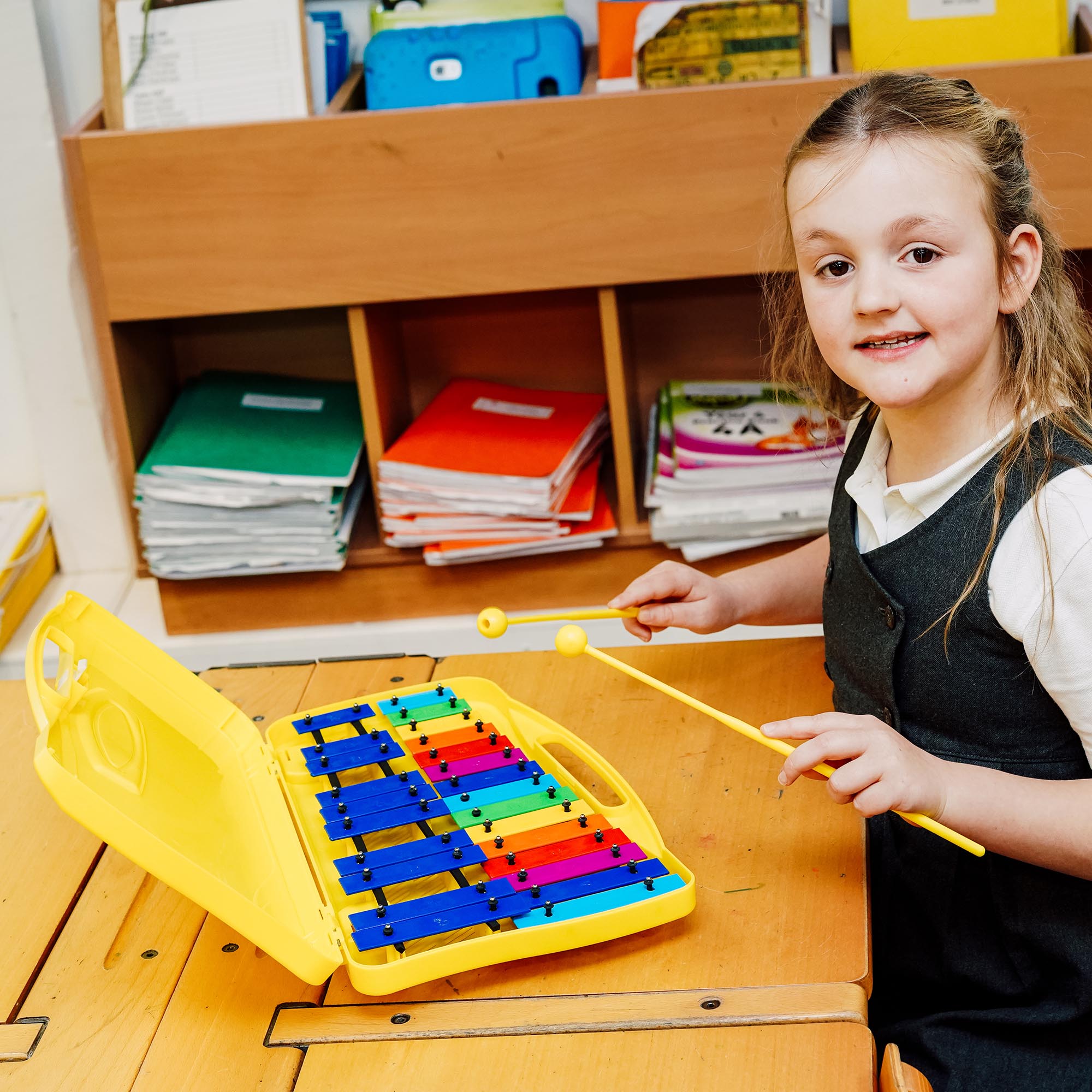A-Star 25 Note Chromatic Glockenspiel - 30 Pack#Colour_Yellow