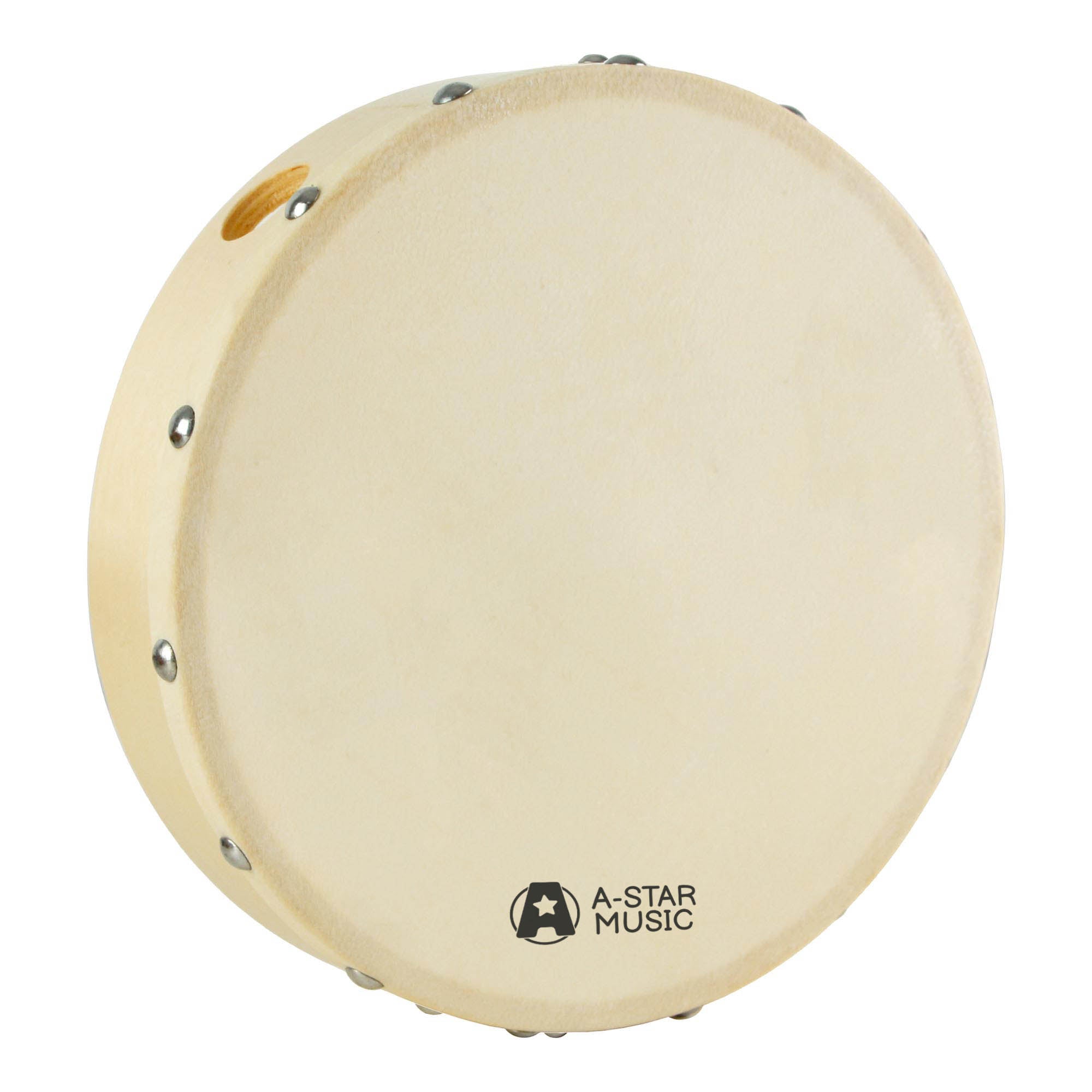 A-Star Pack of 10 Pre-Tuned Hand Drums - 8 Inch/20cm