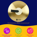 A-Star Brass Marching Cymbal Pair 14 Inch