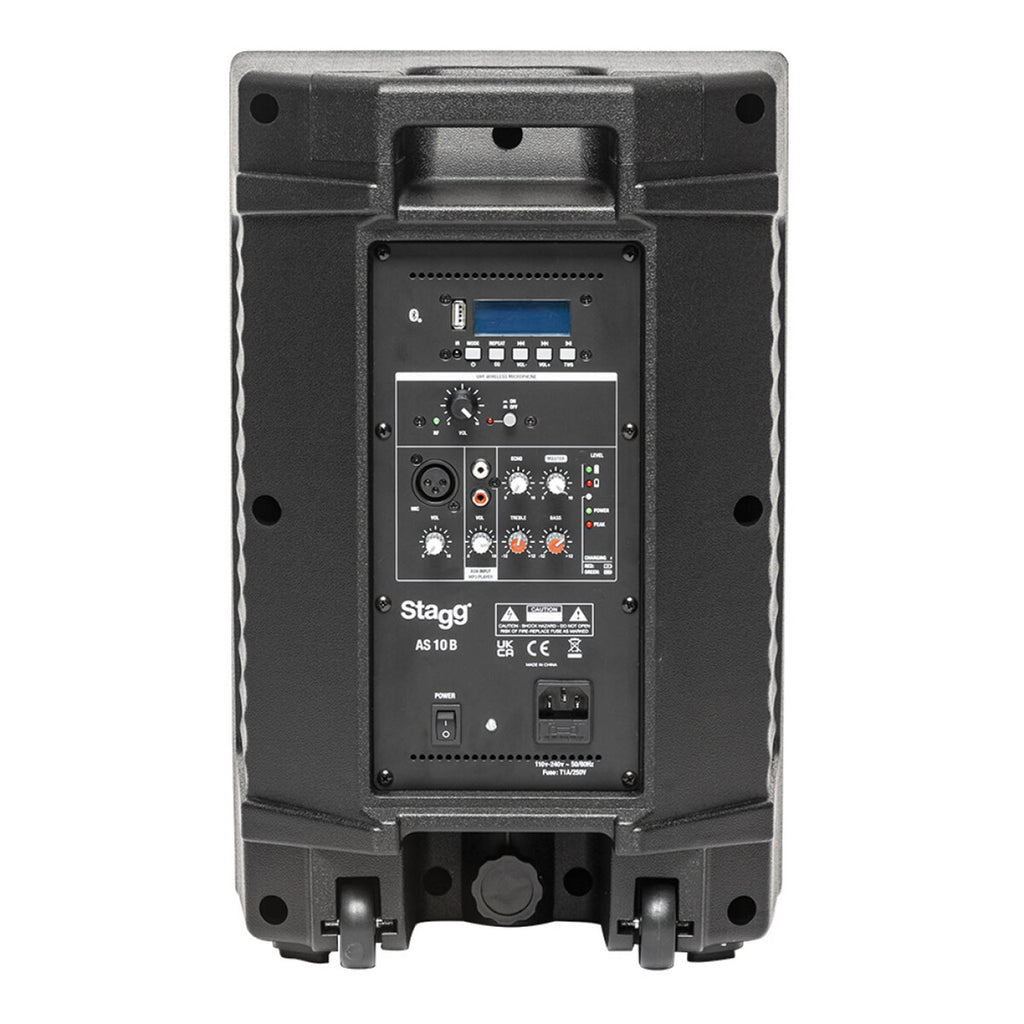 Battery powered store active speakers